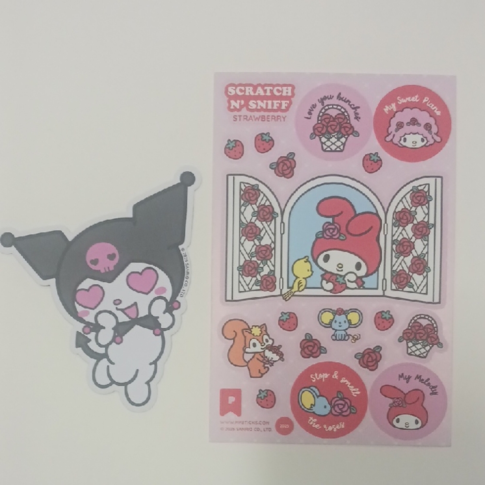 Adorable Sanrio Sticker Lot! 💗